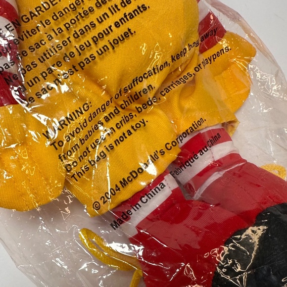 Ronald McDonald Plush Doll | McDonaldâs Collectible | New in Bag | 14â - Picture 6 of 6